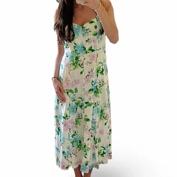 navy linen wrap dress Navy Linen Maxi Wrap Dress with Pleated Detail and Pockets